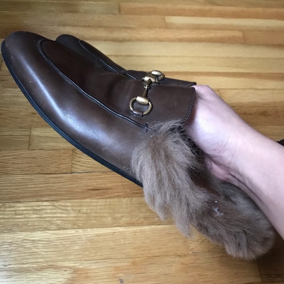 gucci mules size 41 1/2 fit 9us-10us -SOLD - Picture 3 of 6